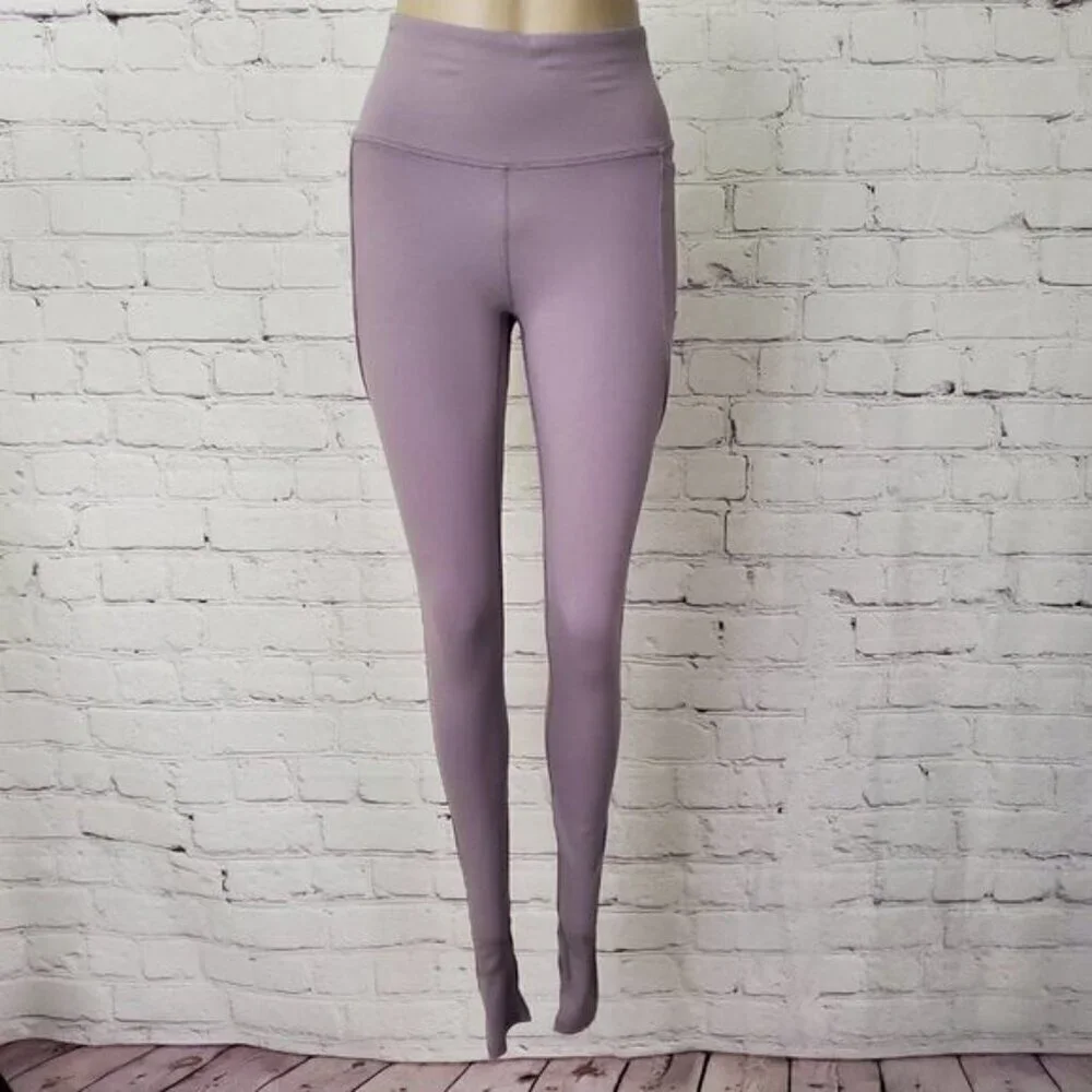 Under Armour HydraFuse MauveLavender Pocket Leggings Small - Picture 2 of 10